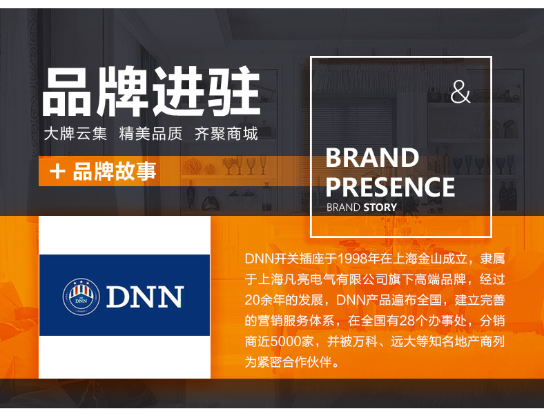 [E淘-开关]现代风格 — — DNN 品牌进驻！