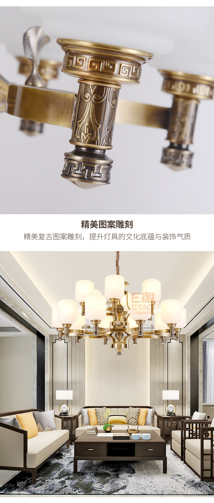 [E淘-灯饰]美式、中式风格 —— 法拉奇 新品上架！
