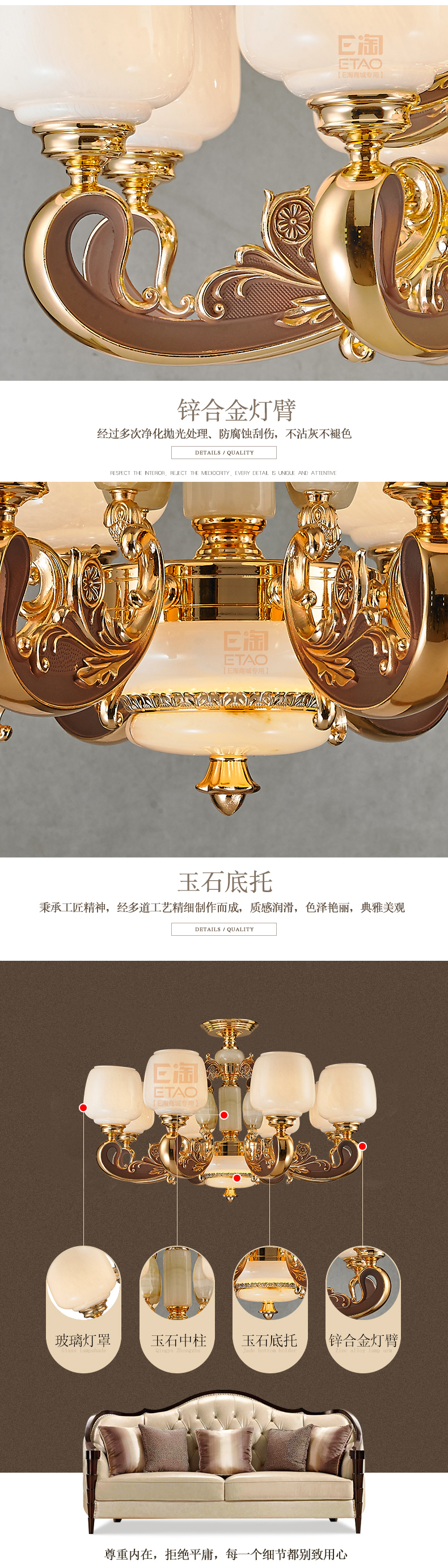 [E淘-灯饰]欧式风格—— 兰卡维尔 新品上架！