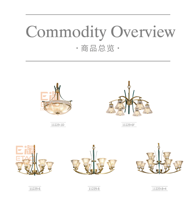 [E淘-灯饰]美式风格 — — 卡罗集 新品上架