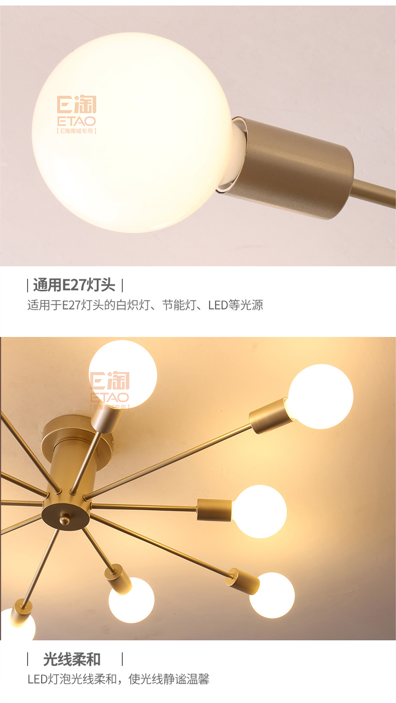 [E淘-灯饰]美式、现代风格 — — 特里斯汀 品牌进驻！