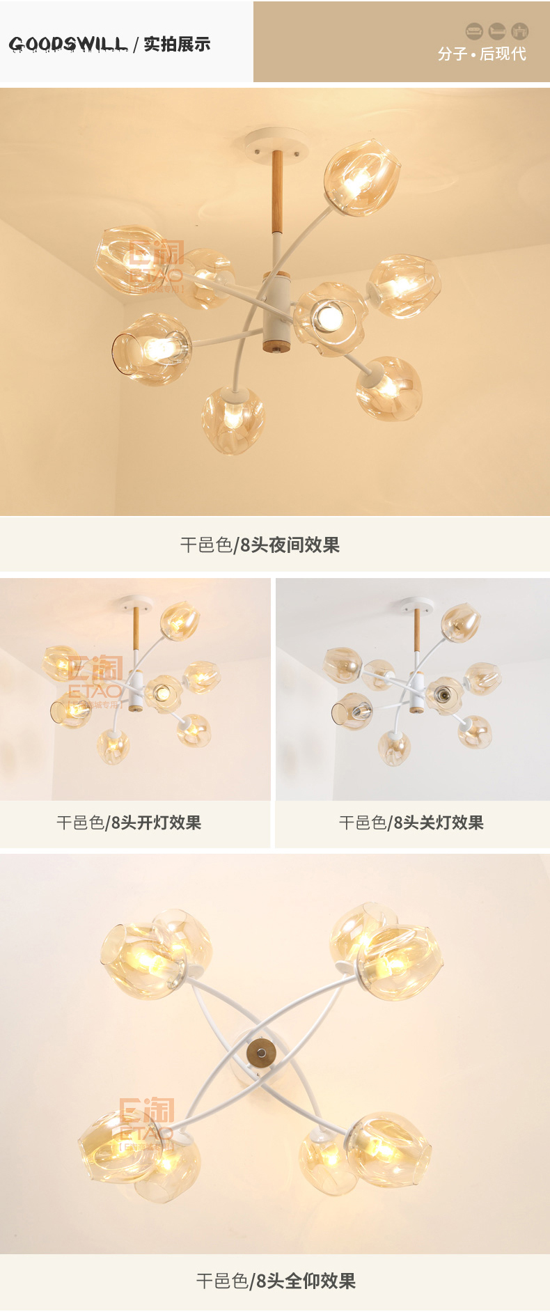 [E淘-灯饰]美式、现代风格 — — 特里斯汀 品牌进驻！