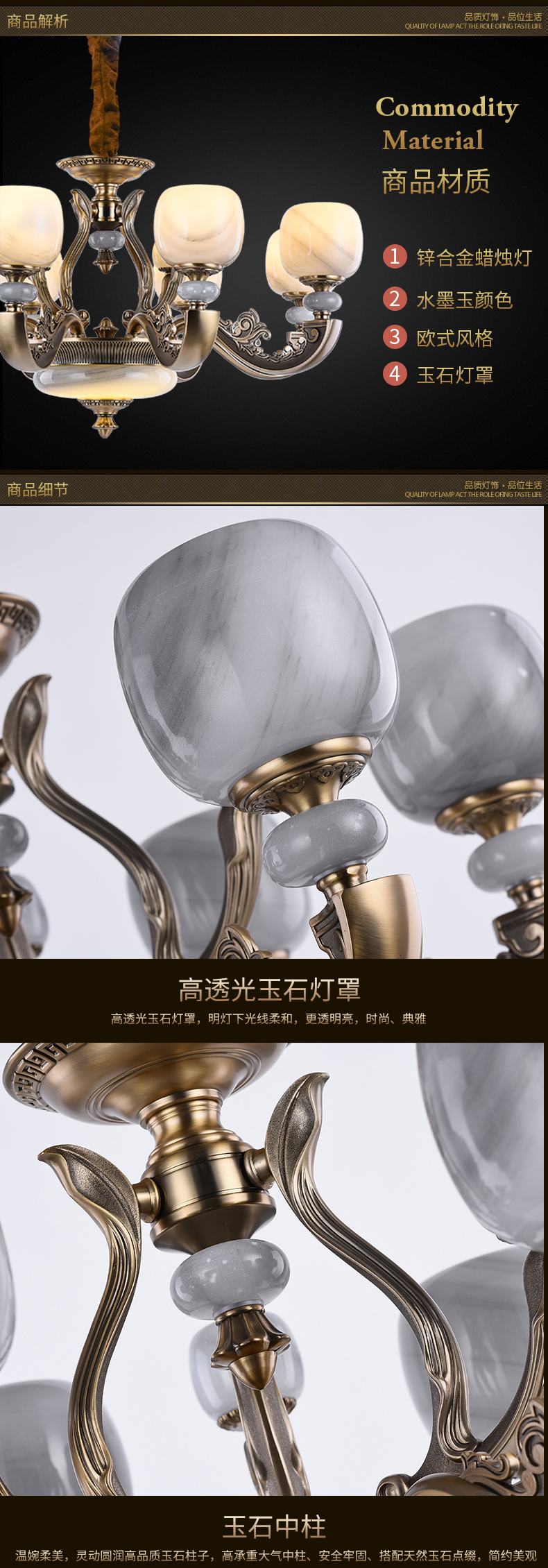 [E淘 -灯饰]欧式风格 — — 狮邦·中美 新品上架！