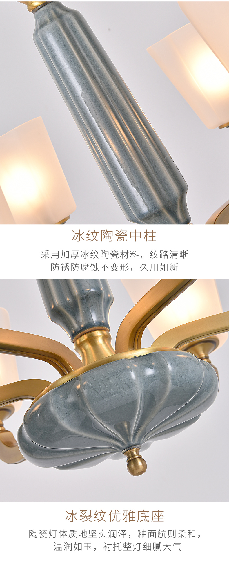 [E淘-灯饰]美式风格 ——铜海灯饰 新品上架！