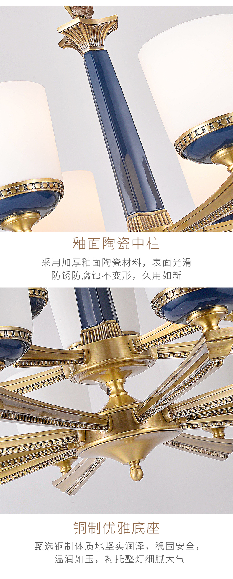 [E淘-灯饰]美式风格 ——铜海灯饰 新品上架！
