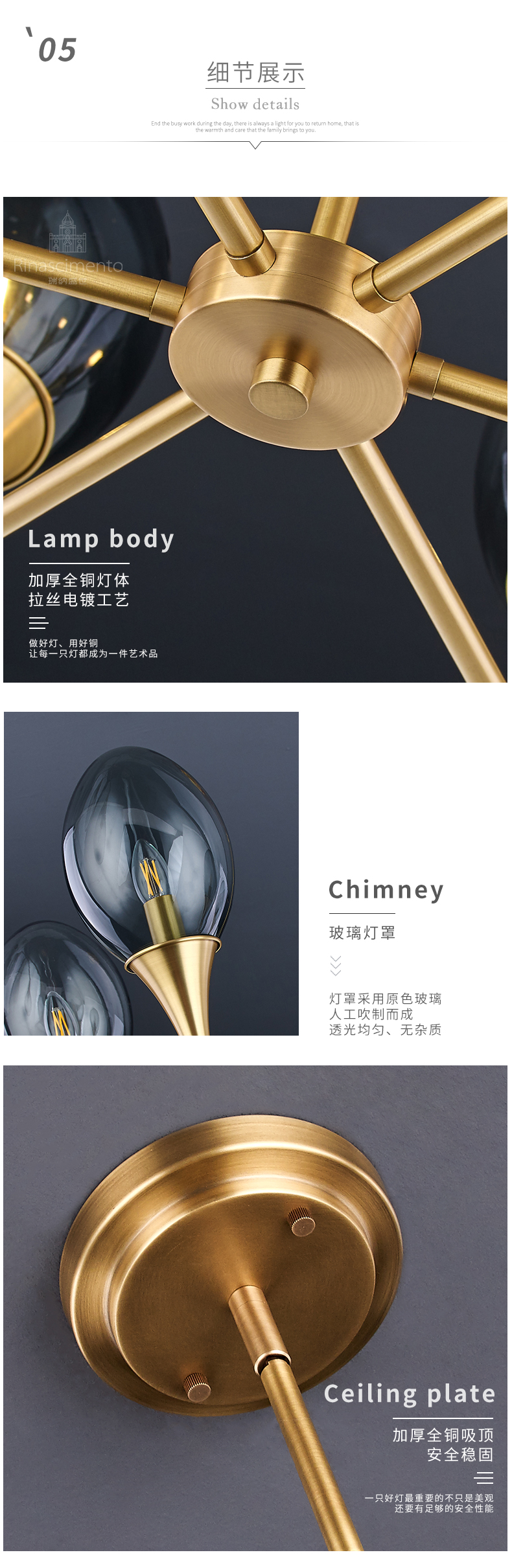 [E淘-灯饰]美式风格 — — 瑞纳盛世 新品上架！