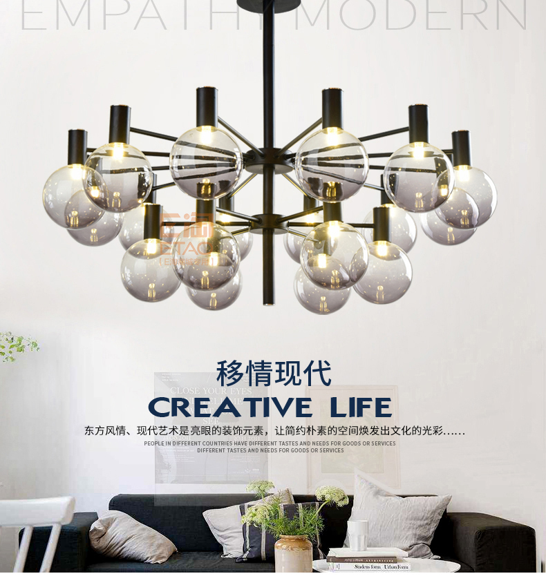 [E淘-灯饰]现代风格 —— 易力禾 新品上架！