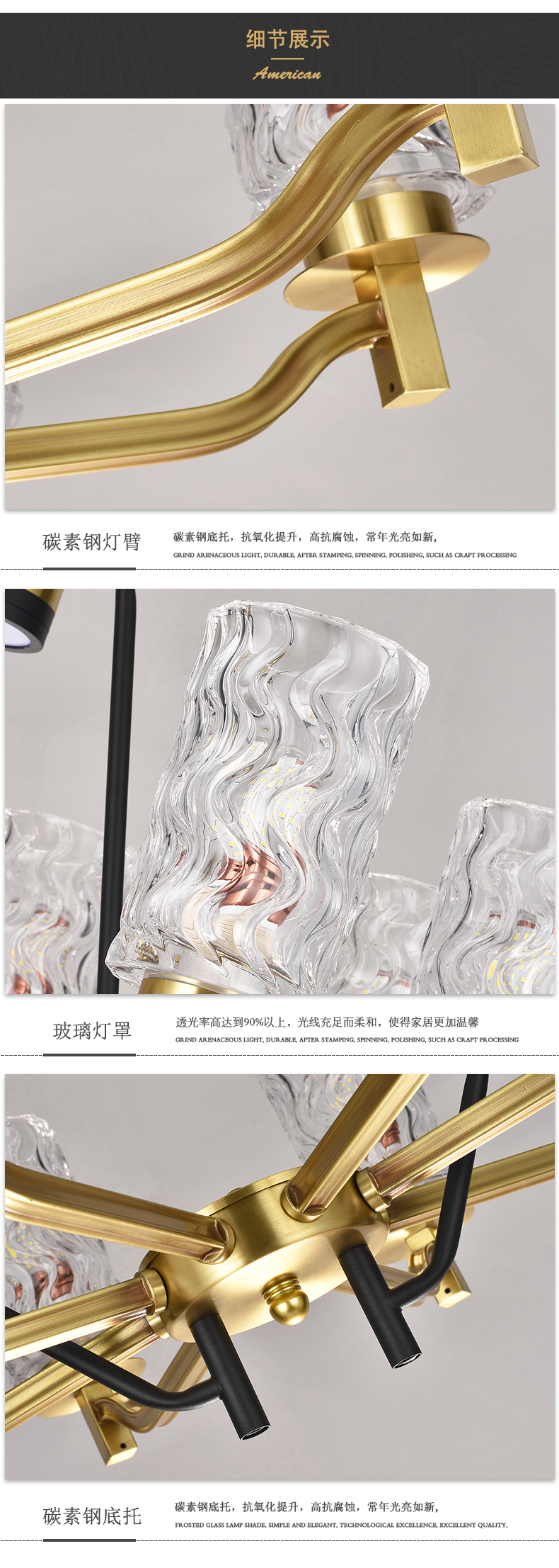 [E淘-灯饰]美式、现代风格 — — 摹西 品牌进驻！