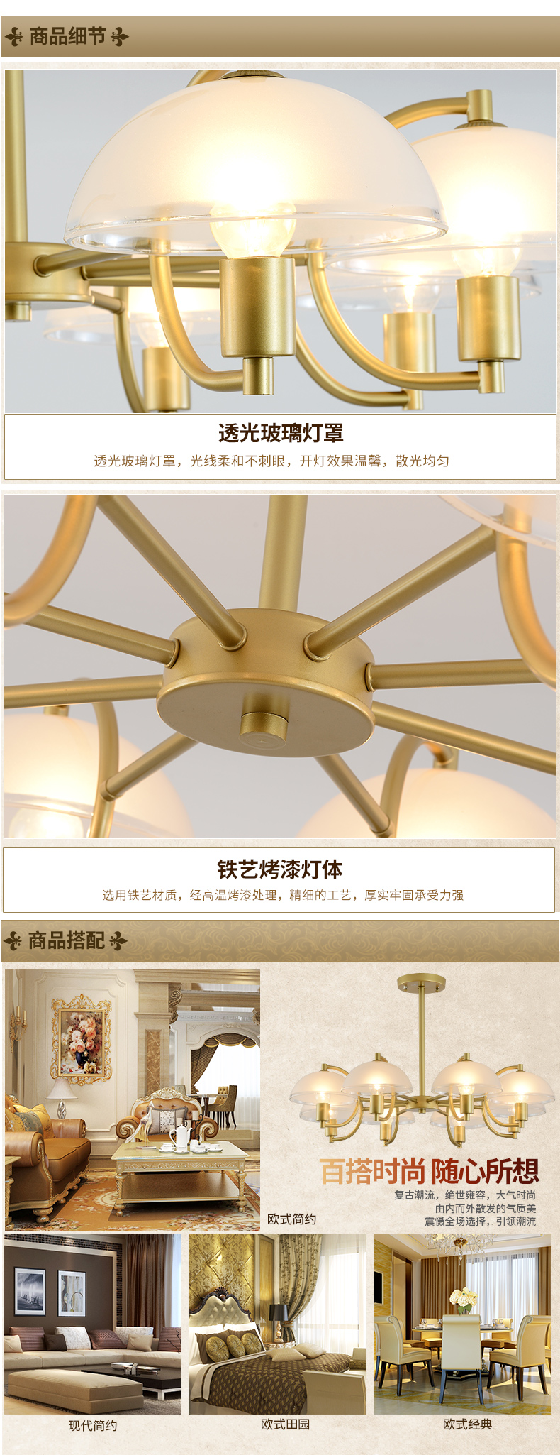 [E淘-灯饰]美式风格—— 维美灯饰 新品上架！