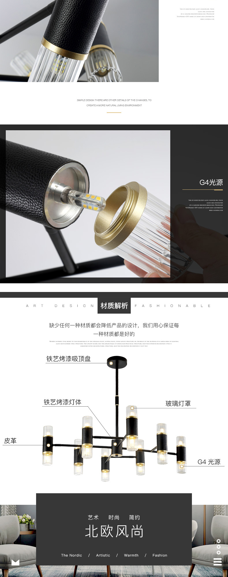 [E淘-灯饰]现代风格 — — 泊尔登灯饰 新品上架！