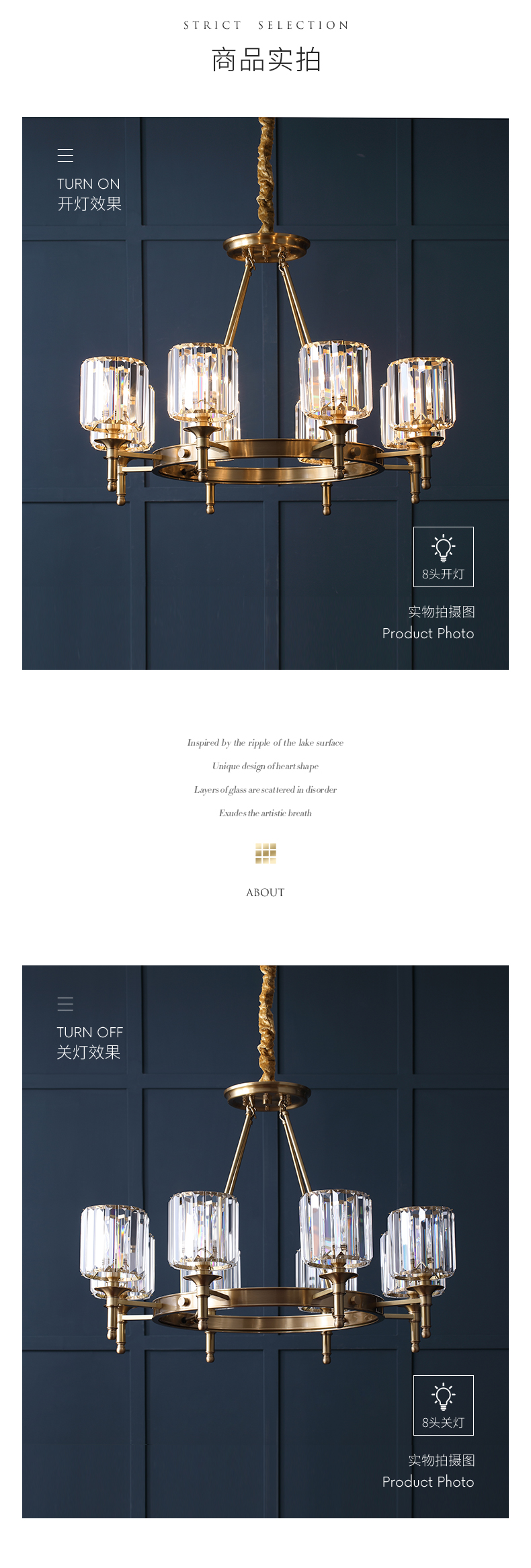 [E淘-灯饰]美式风格 — — 皇兆 新品上架！