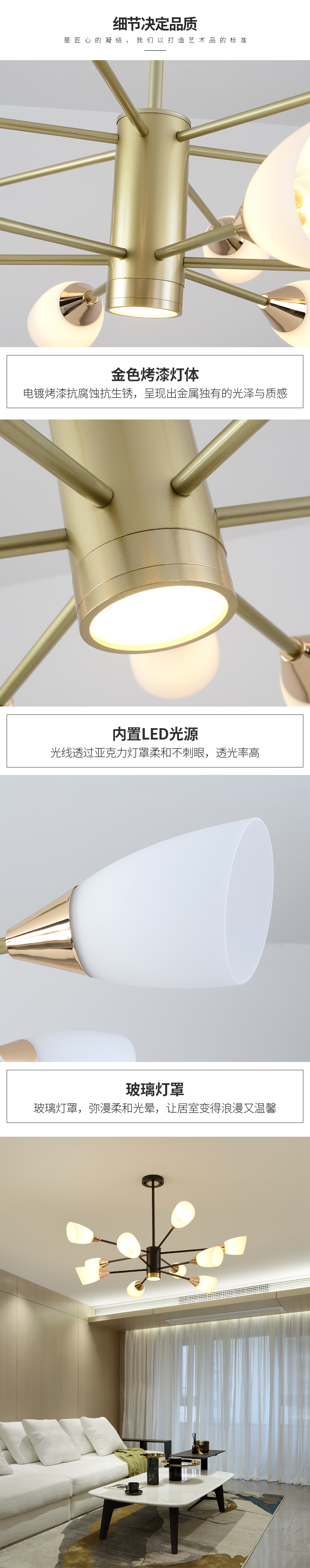 [E淘-灯饰]现代风格 — — 千麦 品牌进驻！