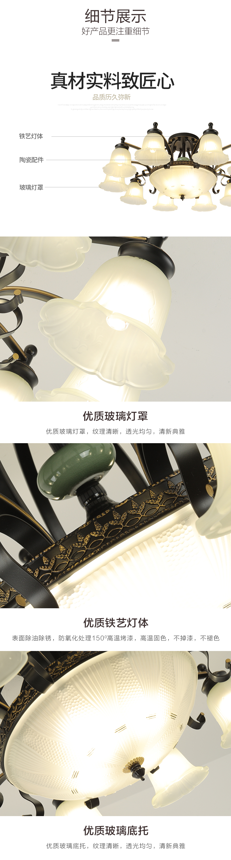 [E淘-灯饰]美式风格 —— 欧娜奇 新品上架！