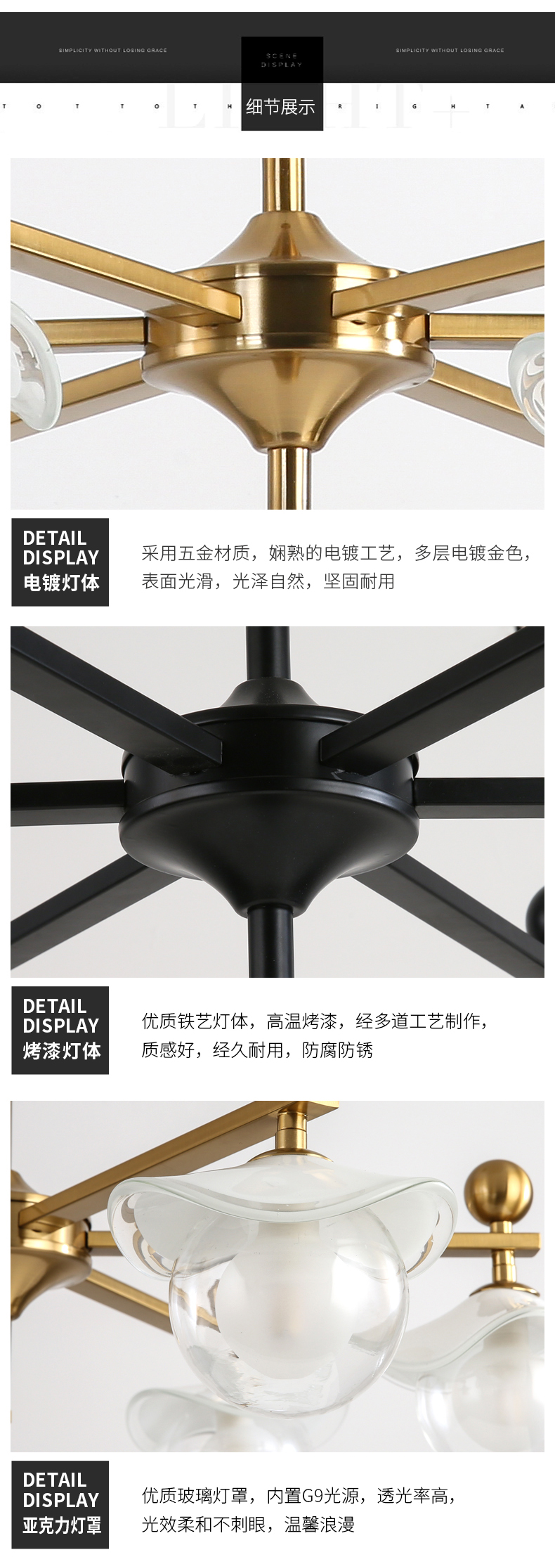 [E淘-灯饰]现代风格  — — 鲸皇 品牌进驻！