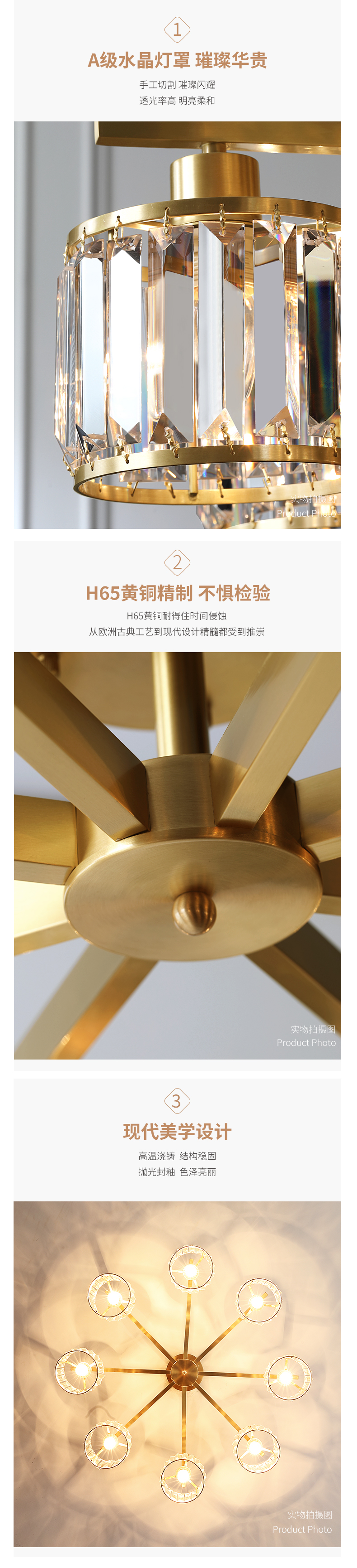 [EDS商城精选-灯饰]美式风格 — — 皇兆 新品上架！