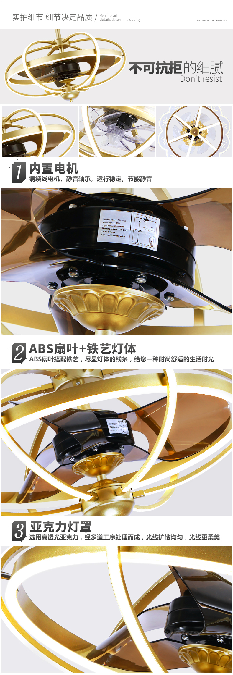 [E淘-灯饰]美式、现代风格 — — 木可家 新品上新！