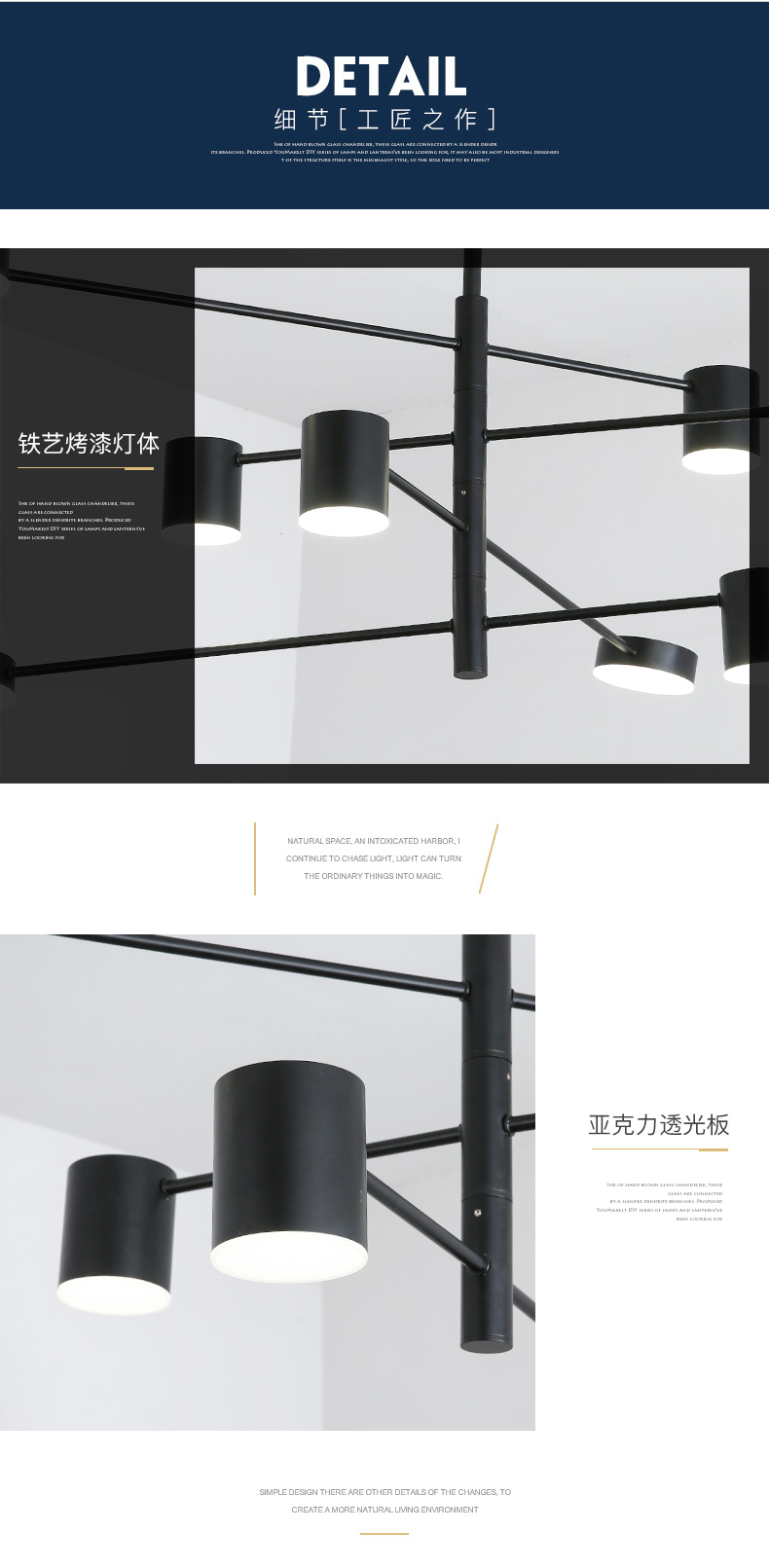 [E淘-灯饰]现代风格 — — 泊尔登灯饰 新品上架！