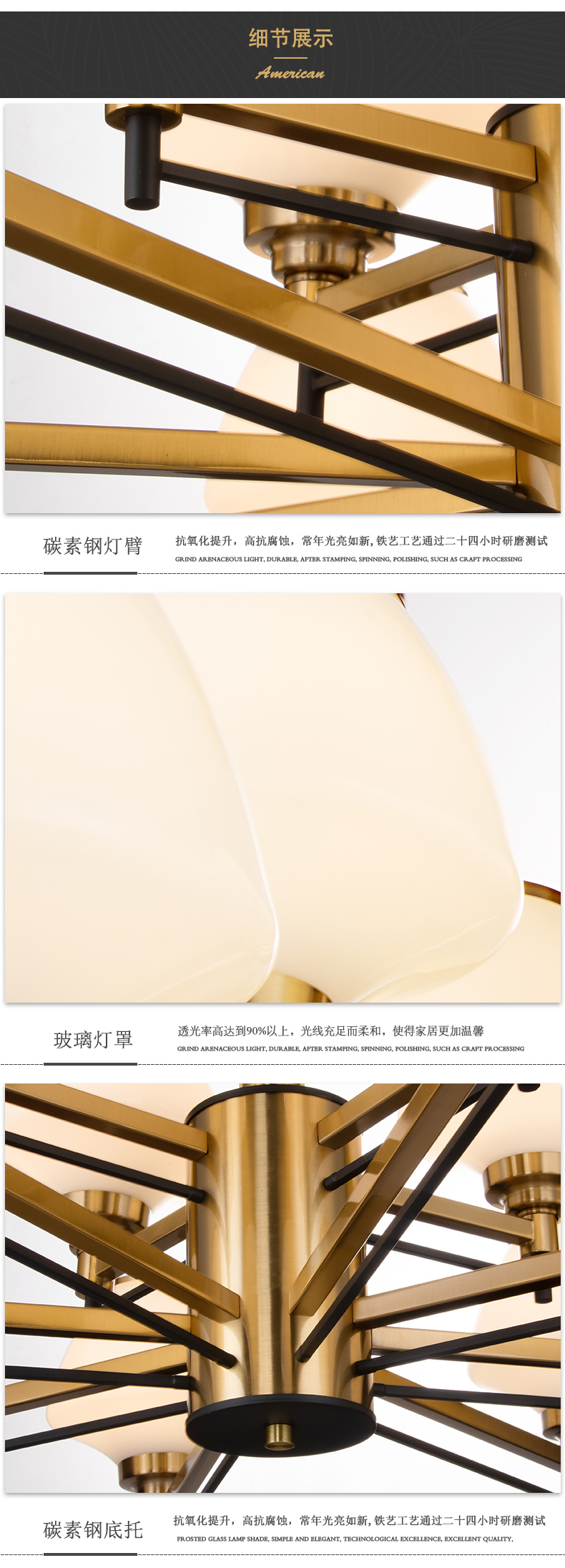 [E淘-灯饰]现代、美式风格 — — 摹西 新品上架！