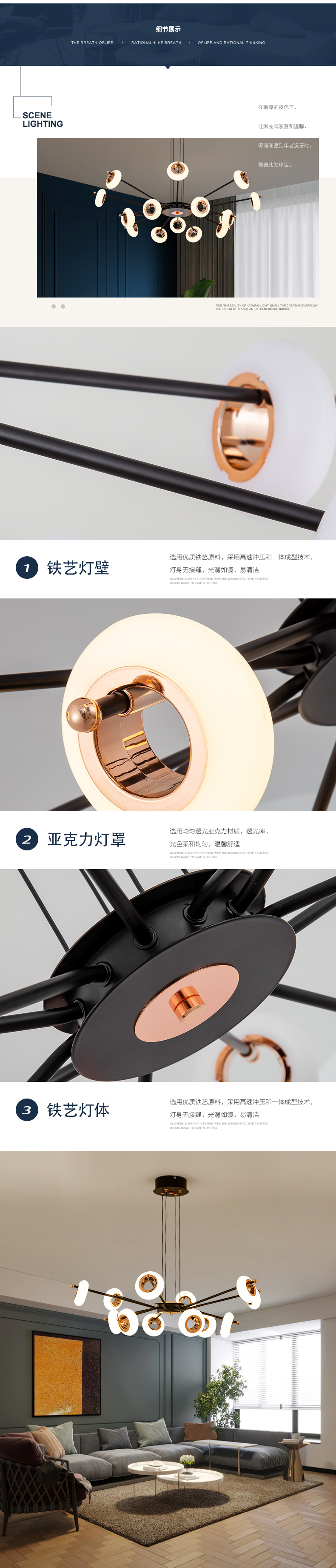 [E淘-灯饰]现代北欧风格 — — 盛世千喜鸟 新品上架！