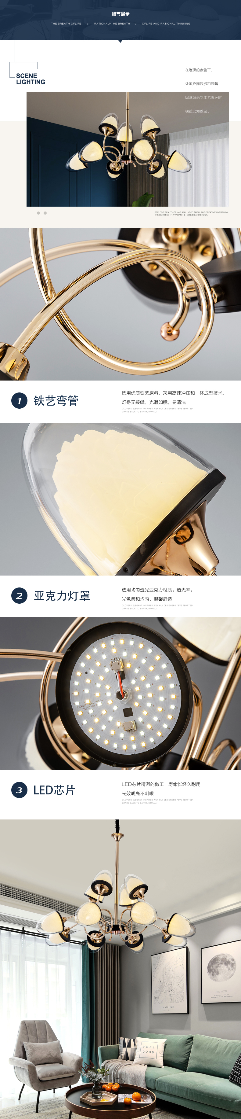 [E淘-灯饰]现代北欧风格 — — 盛世千喜鸟 新品上架！