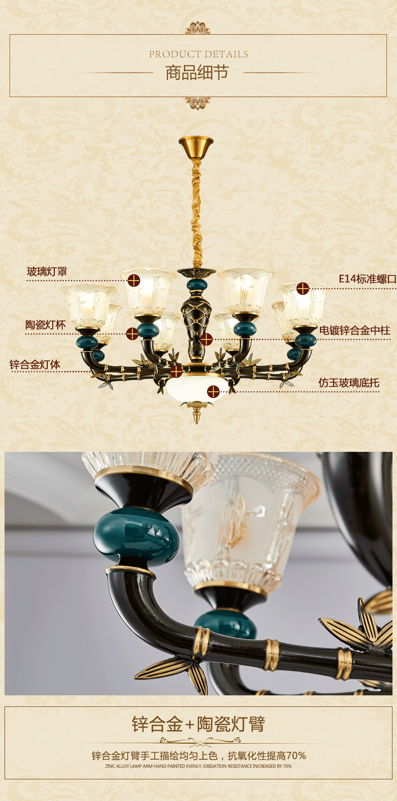 [E淘-灯饰]欧式风格 — — 威里古德 新品上架！
