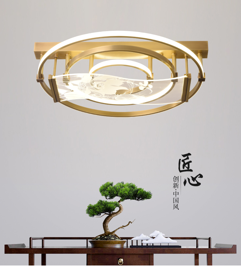[E淘-灯饰]中式风格 ——烁铜 新品上架！