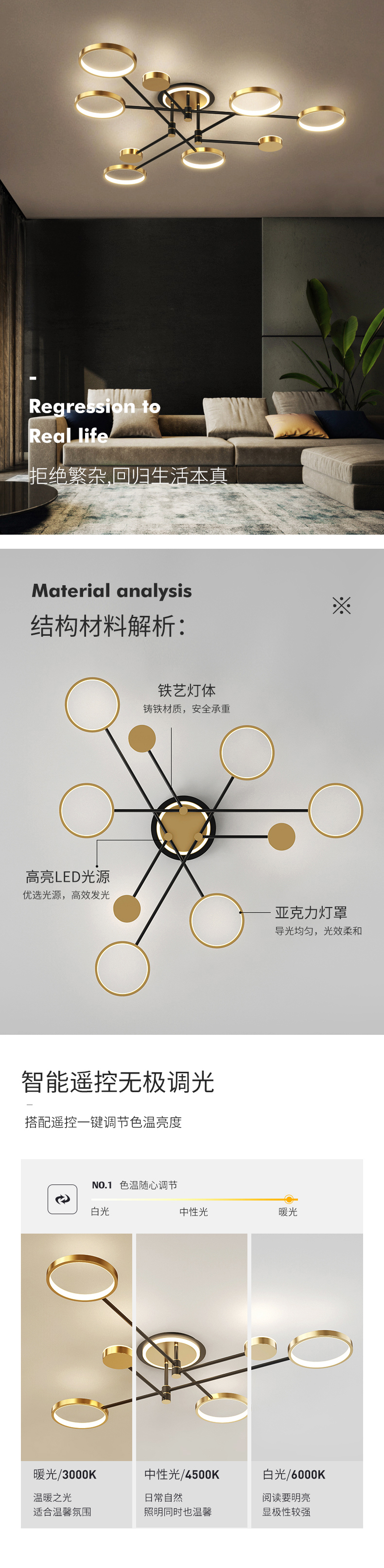[E淘-灯饰]现代风格 — — 启曼灯饰 新品上架！