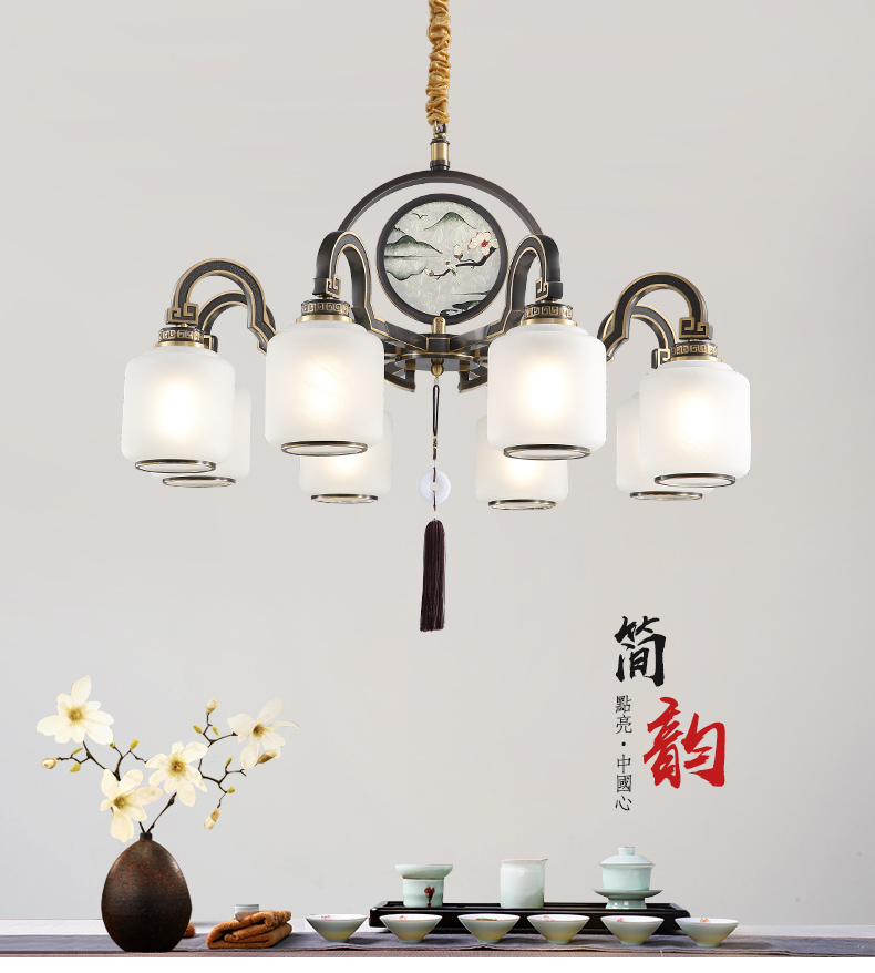 [E淘-灯饰]中式风格 — — 铜爵 新品上架！