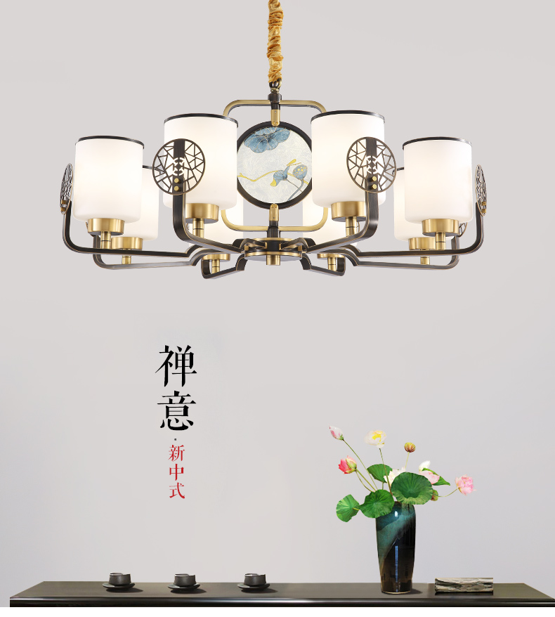 [E淘-灯饰]中式风格 — — 铜爵 新品上架！