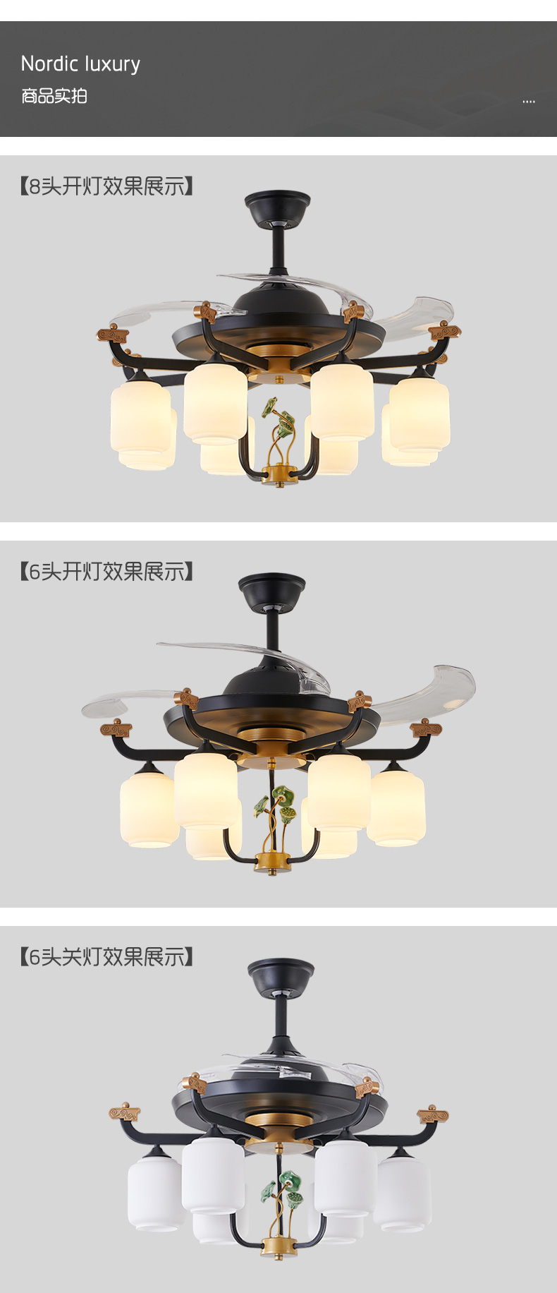[E淘-灯饰]中式风格 — — 纳米多 新品上架！