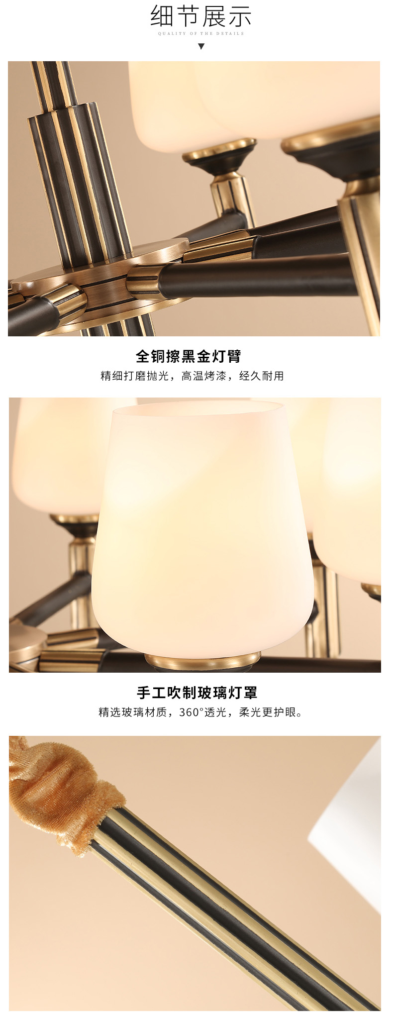 [E淘-灯饰]现代风格 — — 铜骑仕 新品上架！