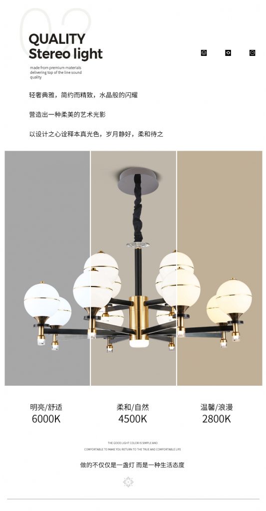 【品牌上新】现代风格--贤润照明,经典设计点亮家的生活格调!