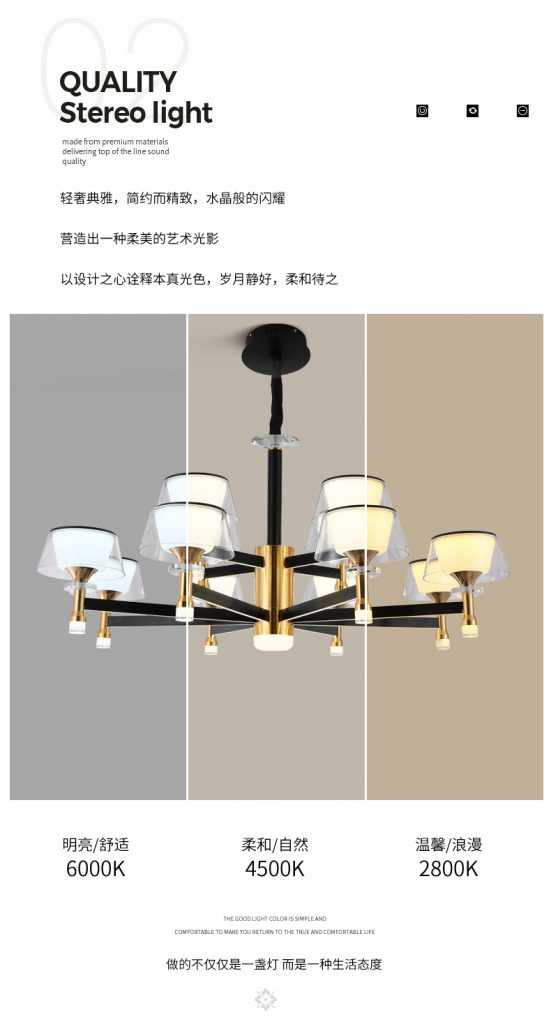 【品牌上新】现代风格--贤润照明,经典设计点亮家的生活格调!
