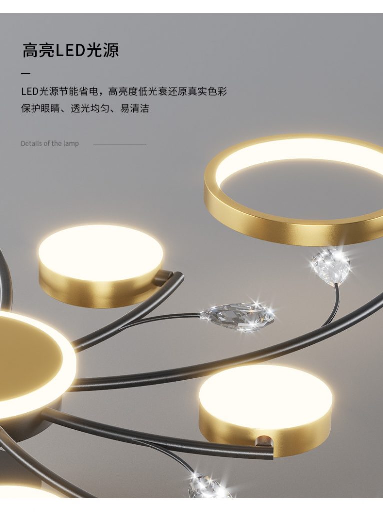【品牌上新】现代风格--宝尚灯饰,家居新潮流,时尚风向标!