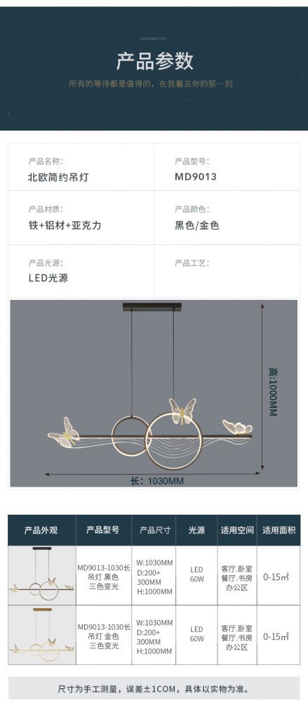 【E淘-灯饰上新】现代风格--福饰灯饰,为用户打造一个五星级的家!