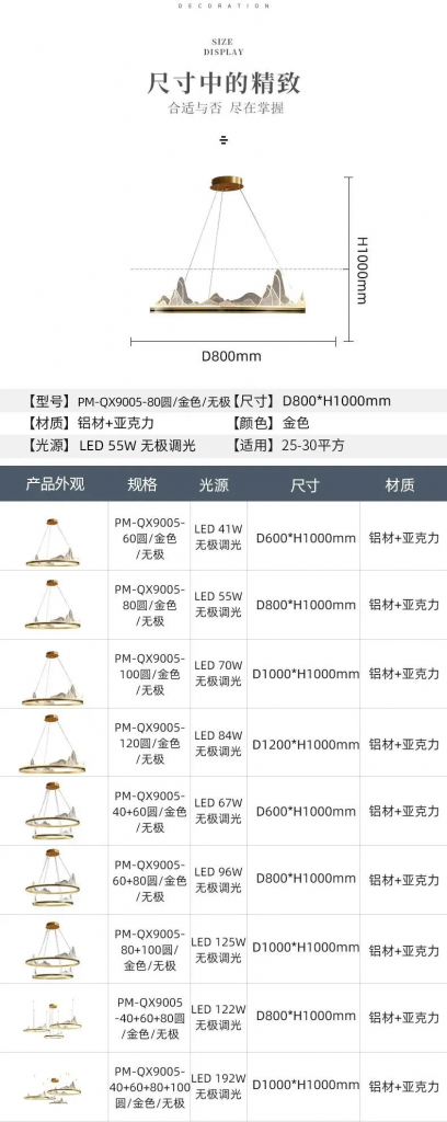 【E淘灯饰上新】【品牌入驻】灯品美:现代风格,以灯光艺术诠释个性时尚生活!